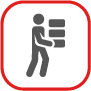 icono personas de depósitos, atención al cliente, entre otros