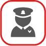 icono fuerzas de seguridad