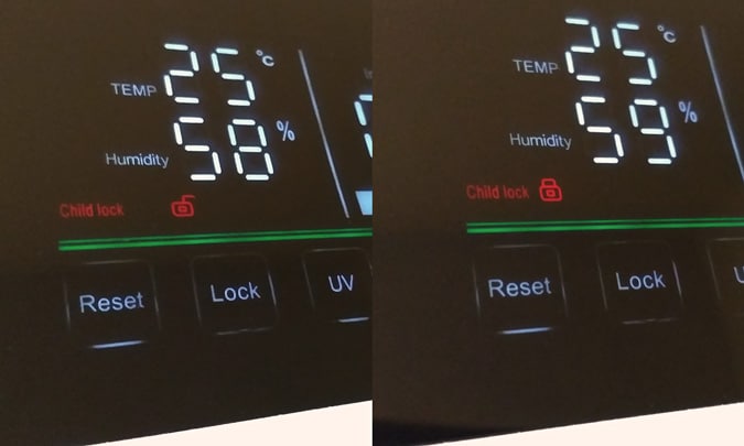 pantalla de control moderna