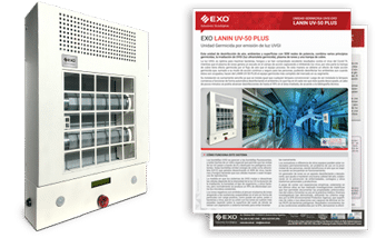 Unidad Germicida UVGI EXO LANIN UV-50 Plus Brochure